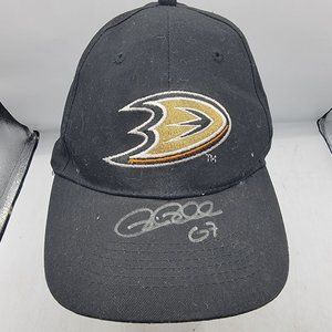 Anaheim Ducks Blue Line Cap Adults Black Hat Casual Sports Hockey